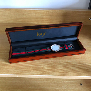 Factory Direct Custom Wooden Long Watch <b>Box</b> Strap <b>Box</b> Pen <b>Box</b> with Logo Customization, Luxury Wooden <b>Gift</b> <b>Box</b> for Men & Women - Product Image 5