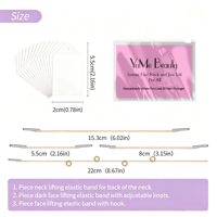 Patch de Maquillage Anti-Âge Instantané OEM en Gros pour le Lifting du Visage, Outil de Beauté Raffermissant et Amincissant la Peau, Anti-Rides