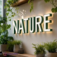 Bobine d'aluminium pour lettres lumineuses, bobine d'aluminium peinte vert naturel pour lettres lumineuses, profilé en aluminium pour lettres LED