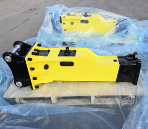 Оптовый гидромолот Yanwa малого размера (бокс-типа) для разрушения скальных пород, давление 110-160, для экскаваторов 5.0-8.0 тонн, для строительства - Product Image 2