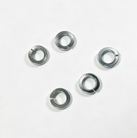 Zinc Plated Carbon Steel Plain Flat Washer and Split Spring Lock Washer Hardware Fastener Assortment