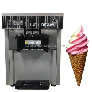 Commercial Automatic Vertical Model Cone Ice Cream Make Machine For Coffee Shops