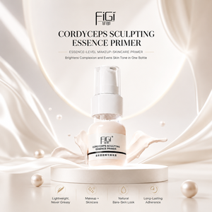 Sérum Sculptant FiGi au Cordyceps 40g – Base de Teint Éclaircissante Anti-Teint Terne Hydratante – Soin de la Peau pour Femmes Tous Types de Peau - Product Image 1