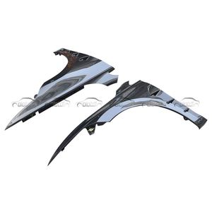 Para Volkswagen VW Golf MK8 GTI, Alerones Laterales de Fibra de Carbono Estilo H2 para Parachoques Delantero, Paneles Divisores, Spoiler, Accesorios de Tuning - Product Image 5