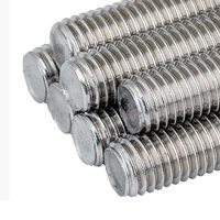M6-M24 Carbon Steel Zinc Plated Stud Bolts & Threaded Rod Customizable ZhiJia