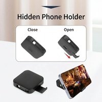 Câble de données USB multi-ports rétractable 4-en-1 avec logo personnalisé, charge rapide PD 60W et support de téléphone – Cadeau promotionnel d'entreprise