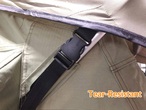 Tente de toit souple 4 saisons à installation rapide, imperméable et coupe-vent pour <span class=keywords><strong>camping</strong></span> en plein air - Product Image 6