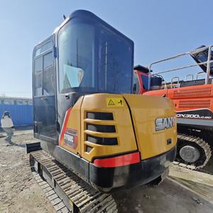 Excavatrice hydraulique compacte Sany SY60C - Moteur puissant et économe en carburant pour les travaux d'ingénierie municipale - Product Image 3