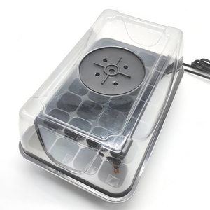 Seed Starter Trays with Humidity Domes, Waterproof Warm Hydroponic seed tray for Indoor Home Gardening Plant Tray