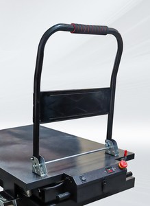 Chariot de levage électrique hydraulique à 4 roues Chariot de levage de marchandises à ciseaux en acier inoxydable Petit chariot de levage électrique - Product Image 4