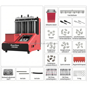 Nettoyeur et testeur d'injecteurs SMARTSAFE CNC605A GDI EFI SFI, machine de nettoyage ultrasonique des injecteurs - Product Image 2