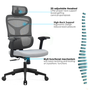 Sillas de Oficina Ergonómicas de Malla al por Mayor, Muebles de Oficina, Equipamiento de Oficina, Sillas de Oficina, Chaise de Bureau Ergonomique - Product Image 6
