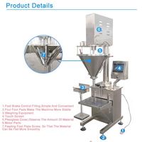 Machine de remplissage automatique à vis sans fin en acier inoxydable 304 pour le dosage et le conditionnement de la farine, des épices, du sel, du sucre, des protéines et des poudres sèches