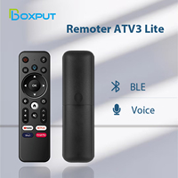 BOXPUT Remoter ATV3 Lite Original sans fil BT voix télécommande prise en charge IATV Q3 Android TV Stick Q10 citron TV Mini TV Box