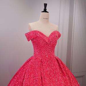 Robe de mariée de style moderne 2025 pour <span class=keywords><strong>Amazon</strong></span> Cross-Border, modèle européen et américain, avec jupe longue <span class=keywords><strong>tutu</strong></span> pour bal et banquet - Product Image 4