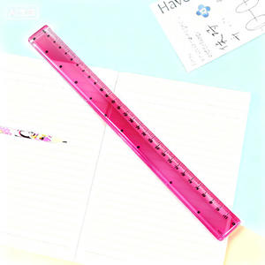 Règle scolaire créative de 30 cm avec double impression <span class=keywords><strong>en</strong></span> pouces et <span class=keywords><strong>en</strong></span> centimètres, règle <span class=keywords><strong>en</strong></span> plastique transparente - Product Image 3