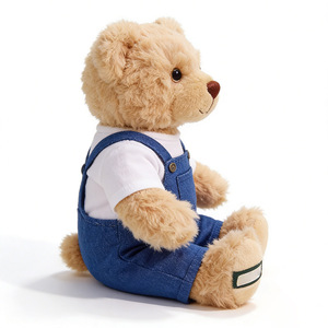 Oso de Peluche Personalizado con Overol de Mezclilla, Mini Osos de Peluche Rellenos, Osos de Peluche Ai Más Populares - Product Image 5