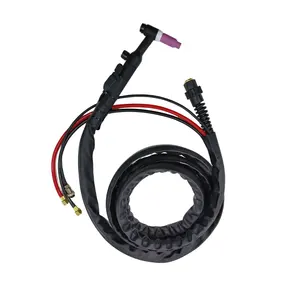 Wp-18v 8meter leather sleeve Tig Welding Torch and Spare Parts