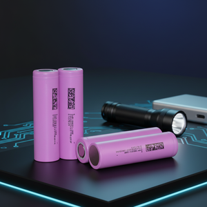 Batterie de lampe torche de haute qualité, grade A, <span class=keywords><strong>DMEGC</strong></span> 18650 <span class=keywords><strong>26E</strong></span> 3.6V 2600mAh, décharge maximale 3C - Product Image 2