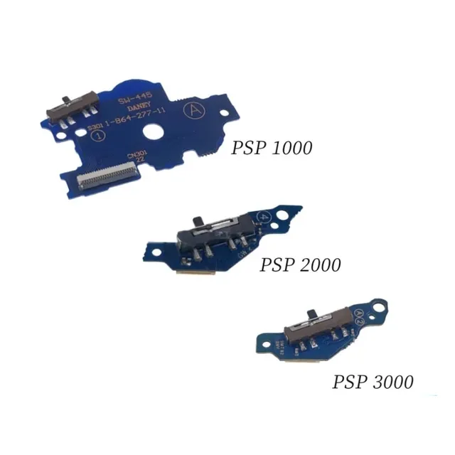 Replacements for PSP1000 PSP2000 PSP3000 PCB for Board Internal Sliding Power on Start Key Light Board Spare Parts