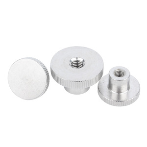 Écrous à visser manuellement carrés forgés en acier inoxydable OEM DIN 466 Classes 4.8 et 6.8, à trou aveugle, 6 mm, impériaux - Product Image 4