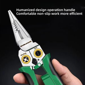 8-in-1 Multifunction <b>Tool</b> - Wire Stripper Cutter & Voltage Tester (12V-250V AC/DC) with Audible LED Alarm - Product Image 3