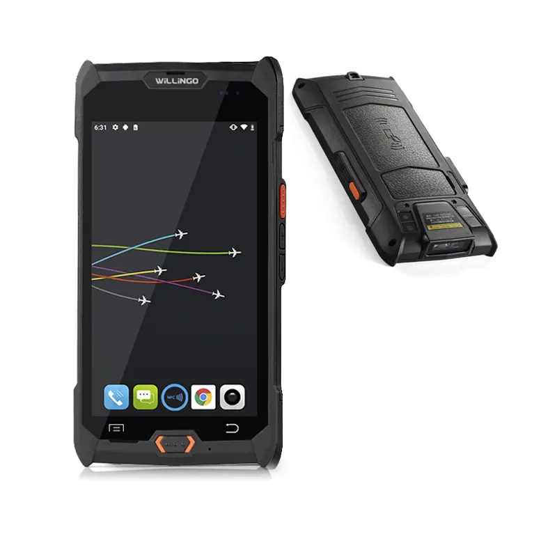 Beliebteste Dual Sims Android Data Collector Robuster Pda-Barcode-Scanner für NFC-Aufkleber