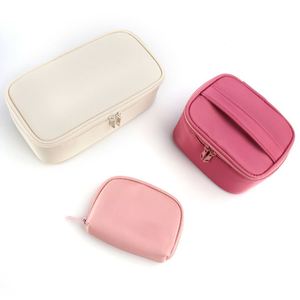 New Portable PU Leather Women Men Cosmetic <b>Bag</b> Case Removable <b>Toiletry</b> <b>Large</b> Capacity Waterproof Portable Travel Wash <b>Bag</b> - Product Image 4