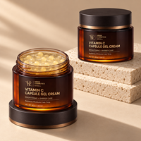 Crème de nuit hydratante au collagène, vitamine C, acide hyaluronique et niacinamide, personnalisable avec logo OEM et marque privée, pour éclaircir, raffermir et lutter contre le vieillissement