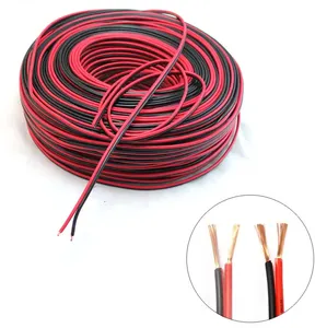 2pin 22awg kawat listrik PVC kawat bangunan listrik kabel ekstensi kabel tembaga lapis