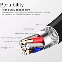 Cable Tipo C-l de Alta Calidad 2026, Adaptador de Corriente USB-C de Carga Rápida, C-8pin para Teléfonos Móviles