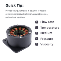 Motor de CC sin Escobillas de Alta Eficiencia y Bajo Ruido, Impermeable, con Rotor Corto de 8 Polos para Ventilador de Hogar Inteligente, 70W, Marco de 32mm
