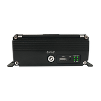 Enregistreur vidéo SeemeTech MNVR 4CH 1080P H.265 M12 6PIN avec stockage SD/HDD, 4G/WiFi/GPS, ADAS/BSD/DMS, écran IPS, visualisation à distance en temps réel