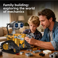 Juguete Educativo de Construcción con Bloques de Plástico, Control Remoto, Programación de Robots, Torque 5 en 1, Pantalla Digital, Funciona con Batería, Cumple con la Norma EN71
