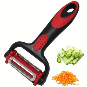 Éplucheur de légumes 3 en 1 avec fonction <span class=keywords><strong>julienne</strong></span>, éplucheur de pommes de terre, éplucheur de fruits, carottes, concombres - Product Image 1