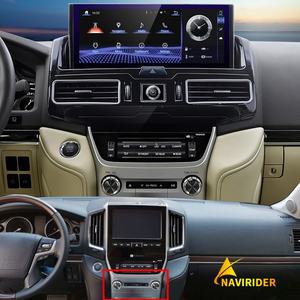 Écran tactile IPS 2.5D de 12,3 pouces, autoradio Android, navigation GPS, stéréo DSP, CarPlay, lecteur multimédia vidéo pour Land - Product Image 1