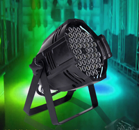 LED Matrix Light 54 Par Stage Lights Warm White RGBW avec DMX512 Sound Control pour DJ Disco KTV Club Wedding Bar Lighting