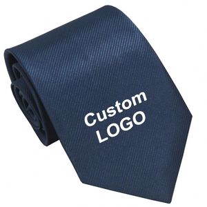 XX338 Wholesale Business Man Neckties Blank <b>Cheap</b> Cravat Promotional Gift Custom Polyester Men's Tie With Logo - Product Image 1