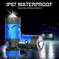 Ampoules de phare de voiture à lentille de projecteur mini LED M01Y H4 H19 9003 HB2 180W, faisceau haut et bas, double solénoïde, ventilateur turbo automatique