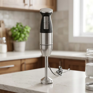 Mixeur Plongeant Haute Vitesse en Acier Inoxydable, 2 Vitesses, <span class=keywords><strong>pour</strong></span> Aliments Bébé, Smoothies, Soupes - Appareil de Cuisine - Product Image 1