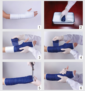 Cinta fundida de poliéster sin agua, muchos colores, yeso de París - Product Image 4