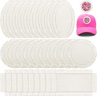 Patchs 3D en tissu de toile brodés thermocollants, ronds, ovales, en forme de coude, pour couture, réparation décorative, vêtements, jeans, casquettes, projets de bricolage