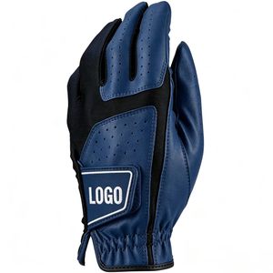 Guantes de Golf de Piel de Cabretta Suave con Logotipo Personalizado, Transpirables, Perforados, Antideslizantes, de Dedo Completo, para Deportes de Golf, OEM - Product Image 4