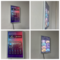 Affichage interactif pour maison intelligente 21,5/24/27/32 HD Ultra Écran tactile mural Affichage numérique Android TOPS IA en option POE pour les entreprises