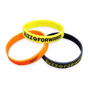 Pulseras de Silicona Personalizadas con Logotipo a Color para Eventos Promocionales - Product Image 2