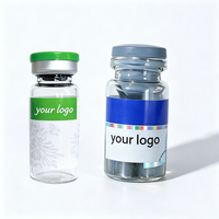 Étiquette de flacon de 2 ml, 3 ml, 10 ml, impression d'autocollants personnalisés, étiquette d'emballage de flacons imperméable