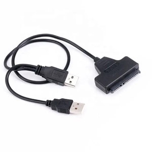 Câble HDD USB2.0 vers SATA 22PIN 7 + 15pin SATA 2.5 pouces convertisseur adaptateur HDD/SSD SATA III 22Pin boîtier de <span class=keywords><strong>disque</strong></span> <span class=keywords><strong>dur</strong></span> - Product Image 5