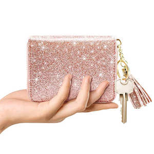 glitter wallet purse