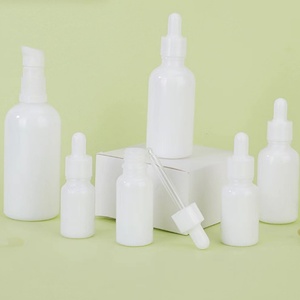 1oz 2oz 4oz 30ml 60ml 120ml clear Green Cobalt Blue Amber Frosted Glass Round Boston <b>Bottles</b> with Matt Silver <b>Dropper</b> - Product Image 2