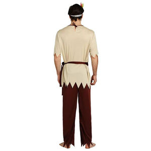 Disfraces de TV y películas de Halloween para mujeres y hombres Traje de <span class=keywords><strong>Guerrero</strong></span> nativo indio y vestido de doncella Estilo indio <span class=keywords><strong>americano</strong></span> - Product Image 4